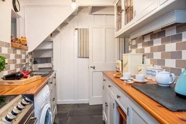 The kitchen is well-equipped but with so many great places to eat and drink in the village do you really want to cook whilst you are on holiday?