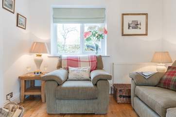 Make yourself at home as soon as you arrive.