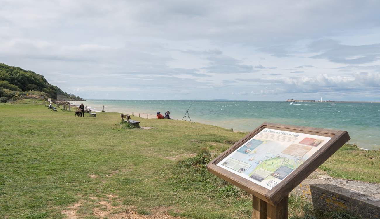 If you are keen walkers, you will enjoy the coastal walks on the west side of the Island. 