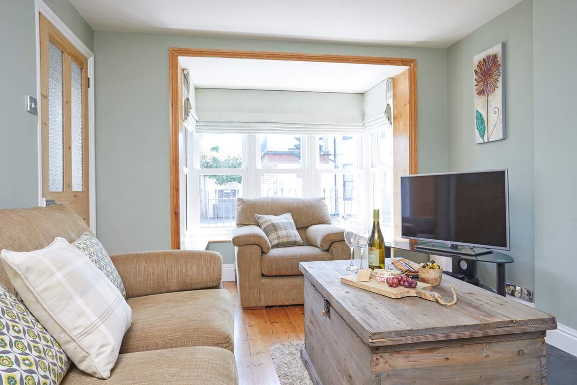 Make yourself at home as soon as you arrive.