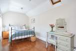 The bright and airy first floor double bedroom.