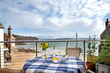 Welcome to Erica - just sit back and take in that view.