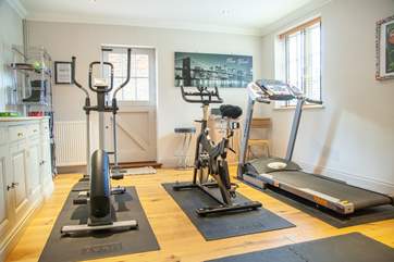 Fitness equipment.