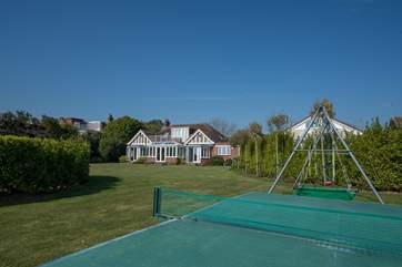 Show your competitive side and challenge the family to a game of table-tennis. Please bring your own table-tennis balls.