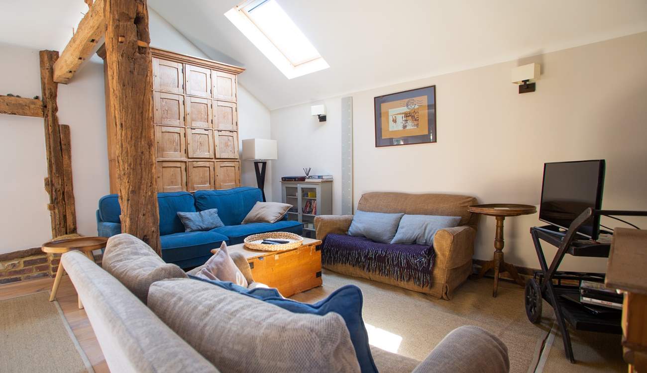 Light and airy sitting-room.