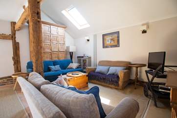 Light and airy sitting-room.