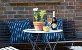 Outside seating in the courtyard. - Thumbnail Image