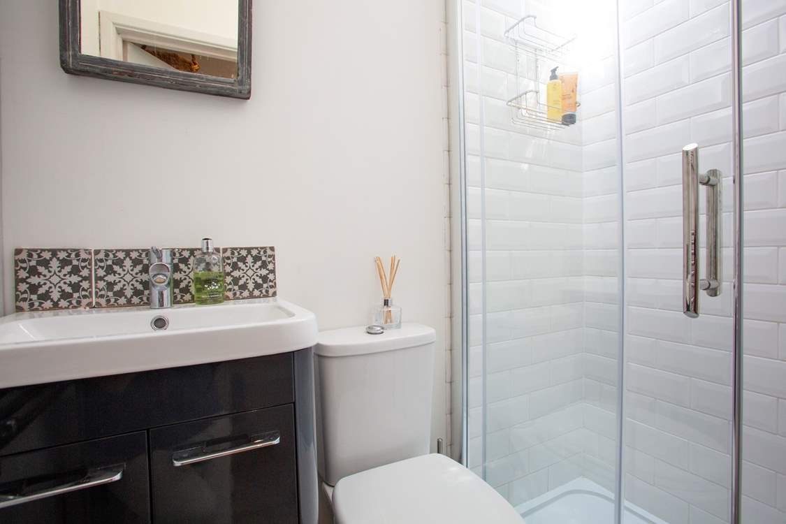 The shower-room with large shower.