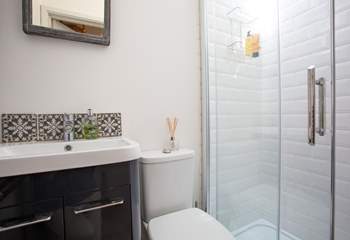 The shower-room with large shower.