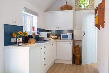 The kitchen area, all that you need to prepare that special meal.