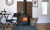 There is under-floor heating but it's nice to light the wood-burner. - Thumbnail Image