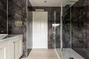 The gorgeous shower-room with spacious walk-in shower.