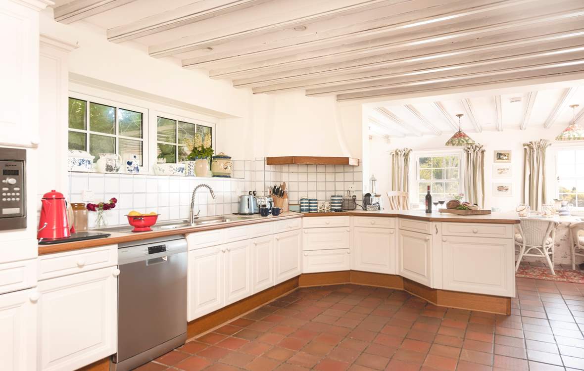 Spacious, light and very well-equipped.