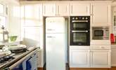 Double oven and built-in microwave plus the electric Aga, Sunday roast will be a breeze! - Thumbnail Image