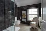 The elegant shower-room.