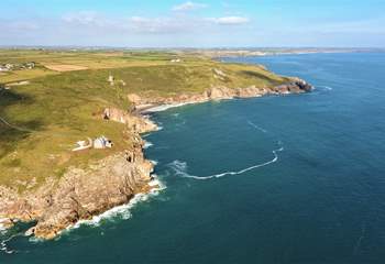 Such a beautiful coastline around Rinsey.  