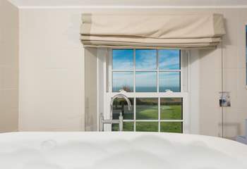 Enjoy an oceanic outlook from this enviable vantage point.