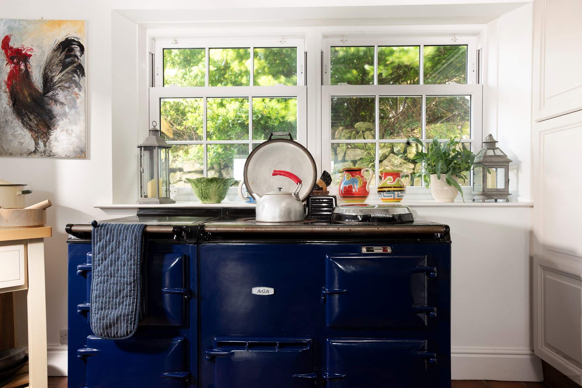 Prepare afternoon tea by the Aga.