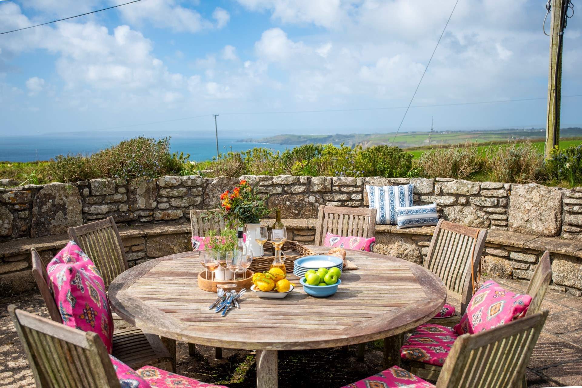 There is plenty of space to gather with your loved ones for brunch with a view!