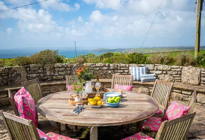 There is plenty of space to gather with your loved ones for brunch with a view!