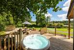 Relax in the hot tub, snooze on the sun-loungers or dine al fresco - bliss! 