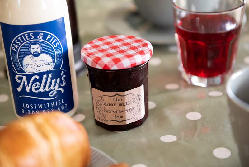Homemade jam courtesy of the lovely owners - yum!