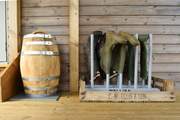 The owners really have thought of everything - there's even a welly rack for your use.