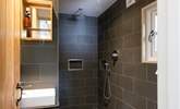 The stylish shower-room - yes, this is luxury glamping! - Thumbnail Image