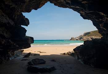 There are many hidden coves in west Cornwall, just waiting to be discovered. 