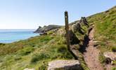 The dramatic west Cornwall coast path. - Thumbnail Image