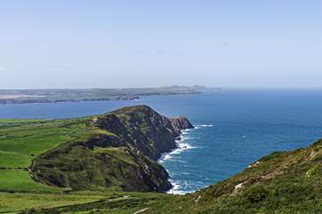 Walk the award winning Pembrokeshire coast path.