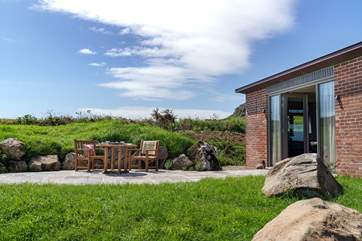 Relax in the beautiful landscaped garden.