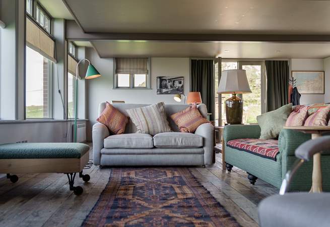 So many great spots to curl up with a good book. 