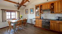 A great space to enjoy that all-important holiday feast.