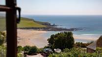 Stunning views out from the living area at Ferrycombe, simply stunning.