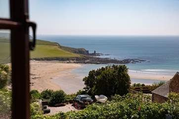 Stunning views out from the living area at Ferrycombe, simply stunning.