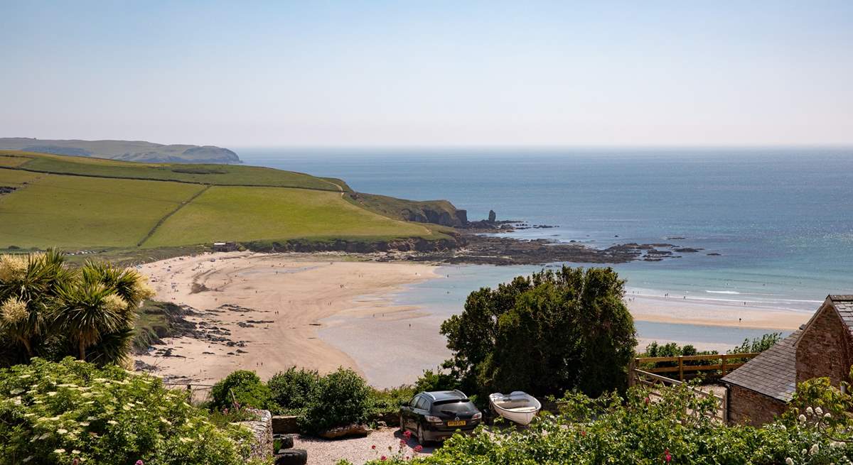 Even the car park boasts fabulous views. Stunning!