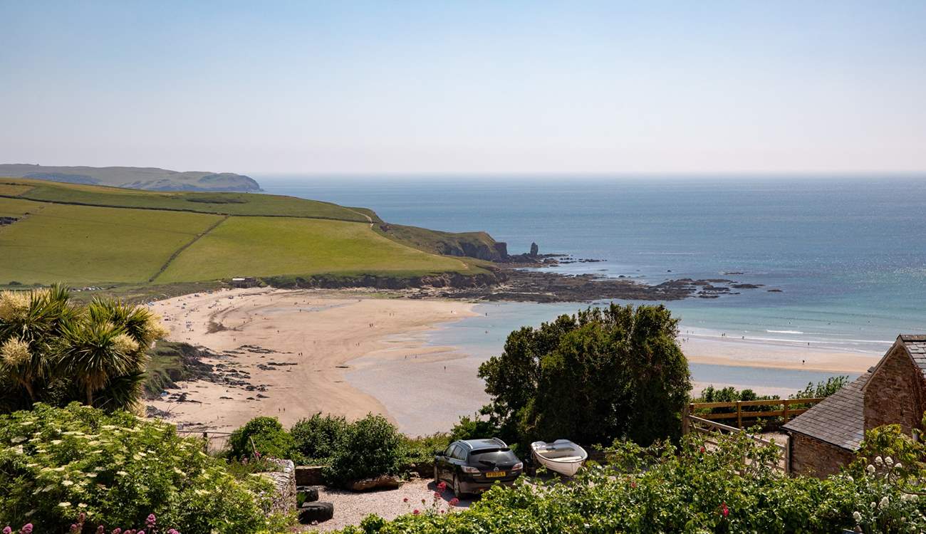 Even the car park boasts fabulous views. Stunning!