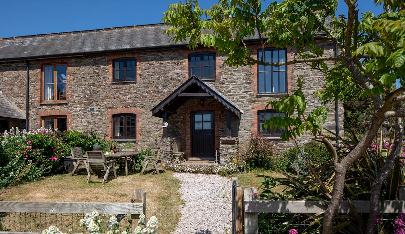 Plenty of space to play for both your children and dogs in your fully enclosed garden.