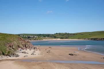 Good luck getting the little ones off this glorious beach. The good news is that you are only minutes from home.