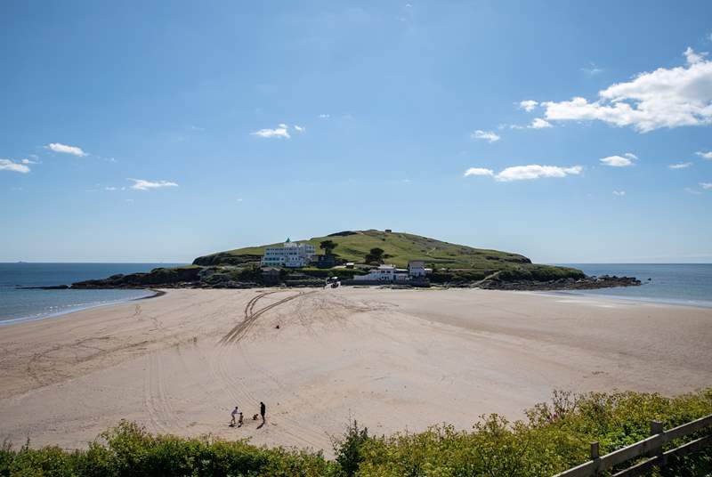 The beach at Bigbury-on-Sea is literally minutes away on foot.