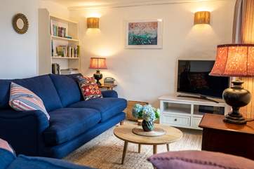 The cosy sitting-area.