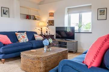 Another view of the living area.
