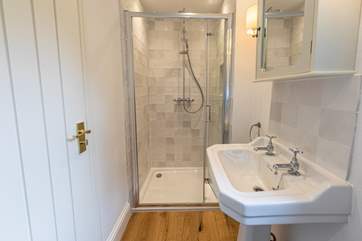 The en suite shower-room to Bedroom 2.