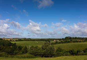 The view from the meadow.