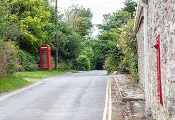 Enjoy a morning stroll down the lane to the sea.