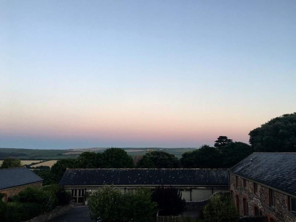 What a spectacular view from 5 Mill Barn.