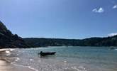 What a fabulous spot to enjoy a beach walk or a picnic. This beautiful beach can be found in Salcombe. - Thumbnail Image