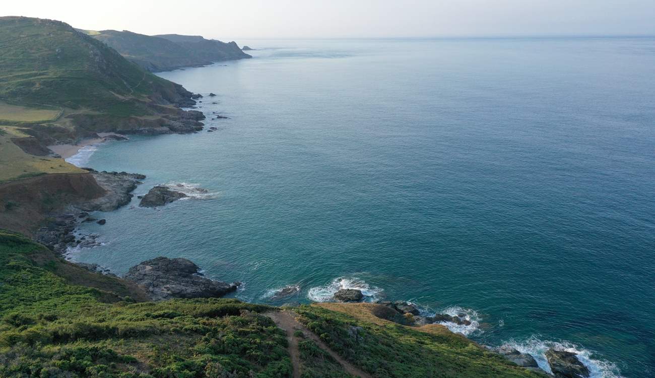 Breathtaking coastline views can be enjoyed from almost every point on the South West Coastal Path. Simply wow!