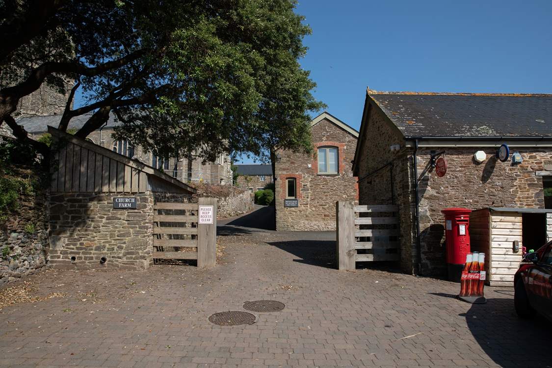 Just past the local Post Office and village store you will find the entrance to Church Farm. Follow your nose around to 5 Mill Barn and prepare to be wowed.